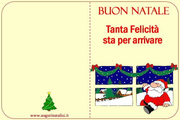 BIGLIETTI AUGURI DI NATALE